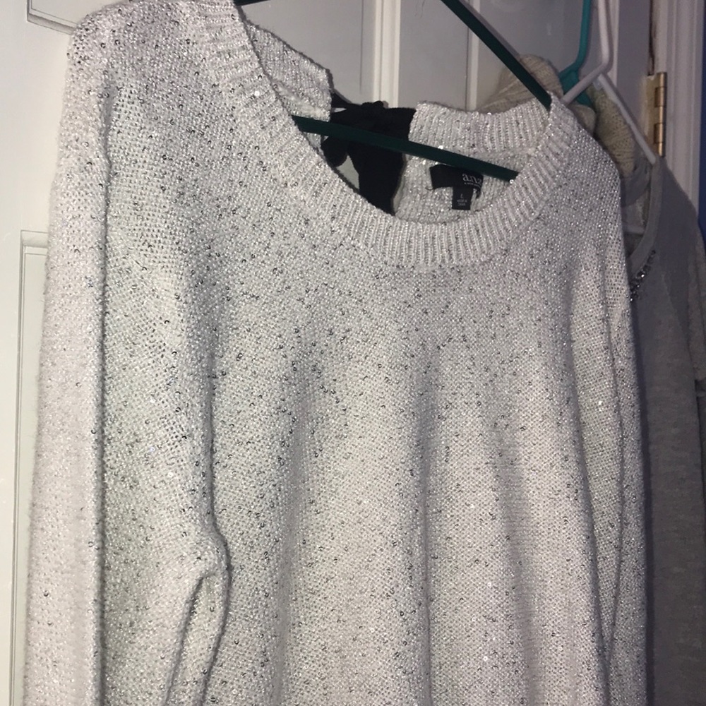 Sequin sweater